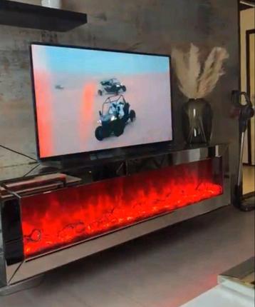 Moderne Sfeerhaard met LED Vlammen beschikbaar voor biedingen