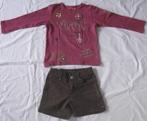 Frendz shorts en Name it longsleeve maat 116, Ophalen, Gebruikt, Meisje, Setje
