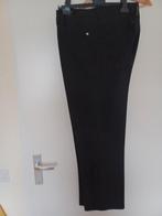 Zwarte heren pantalon Double Face jeans, Maat 52/54 (L), Zwart, Double face jeans, Ophalen of Verzenden
