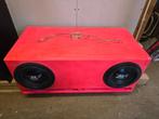 Subwoofer 2x B2 10" + ICE-3500D amp, Auto diversen, Autospeakers, Ophalen, Gebruikt