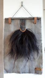 Kalkdoek sober landelijk met flos, Huis en Inrichting, Woonaccessoires | Wanddecoraties, Ophalen of Verzenden, Zo goed als nieuw