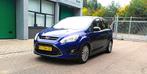 Ford C-Max 1.0 92KW 2014 Blauw, Auto's, Voorwielaandrijving, 65 €/maand, 1250 kg, Blauw