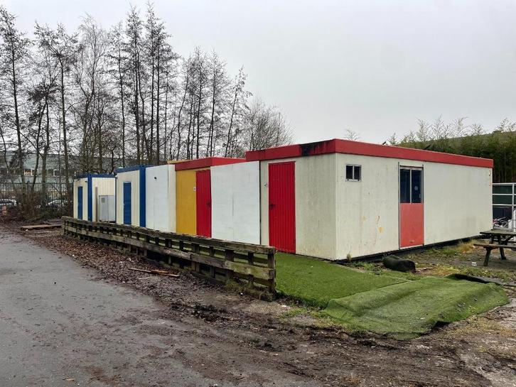 nette Kantoor units ex GGD, Doe-het-zelf en Verbouw, Bouwketen en Schaftketen, Zo goed als nieuw, Verzenden