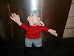 buurman en buurman patmat pop rode trui gestreepte muts 30cm, Kinderen en Baby's, Speelgoed | Knuffels en Pluche, Ophalen of Verzenden