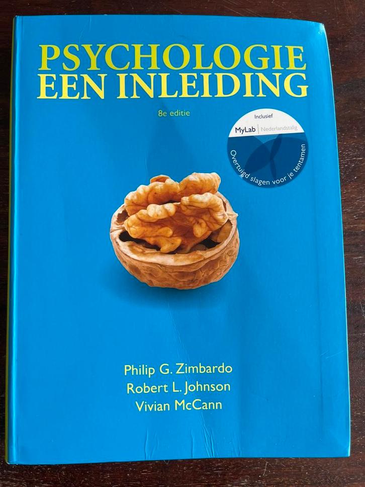 Philip Zimbardo - Psychologie, een inleiding, Boeken, Schoolboeken, Zo goed als nieuw, Nederlands, Overige niveaus, Ophalen of Verzenden