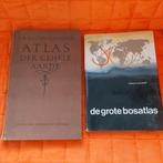 2x atlas: bosatlas en atlas der gehele aarde, Boeken, Gelezen, Wereld, Ophalen of Verzenden, P. Eibergen