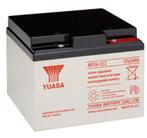 Yuasa NP24-12I NP 12V 24Ah AGM vliesbatterij, Ophalen of Verzenden, Zo goed als nieuw, Oplaadbaar
