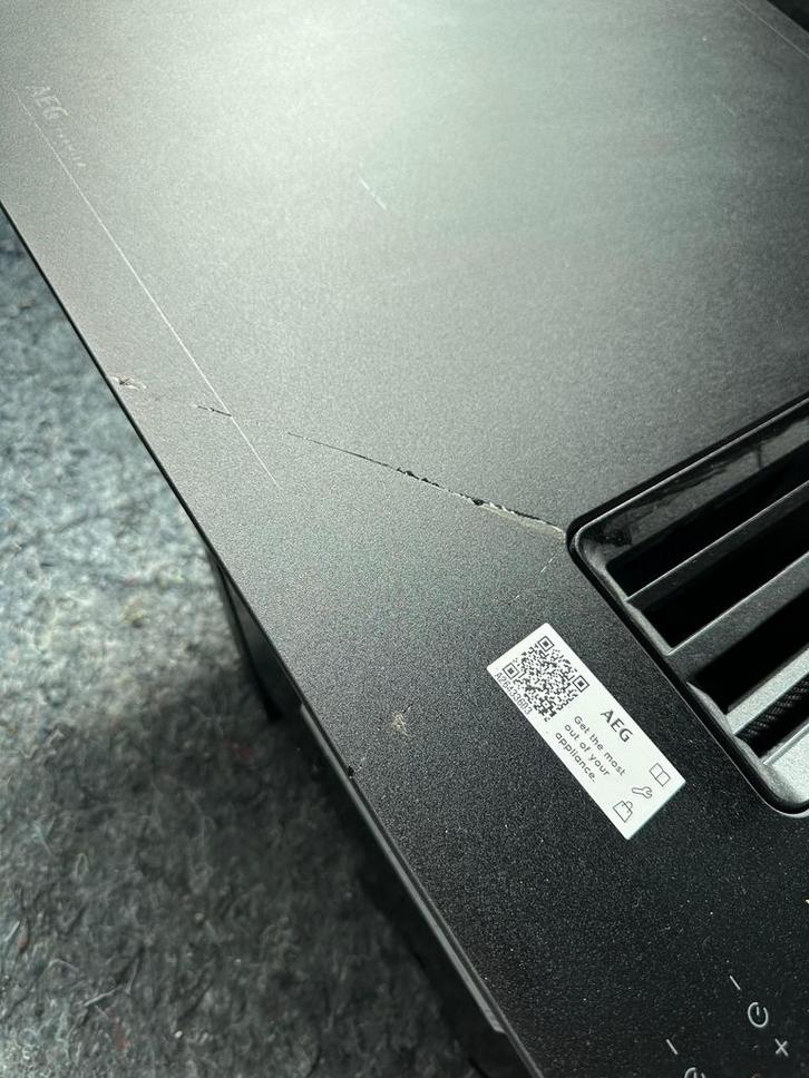 AEG Inductie / Afzuiging - 7000 ComboHob SenseFry SaphirMatt, Witgoed en Apparatuur, Kookplaten, Nieuw, Inbouw, Inductie, 4 kookzones