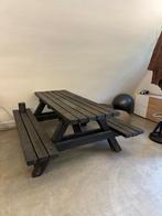 Picknicktafel van zwaar kunststof, Tuin en Terras, Overige materialen, Gebruikt, Rechthoekig, Ophalen