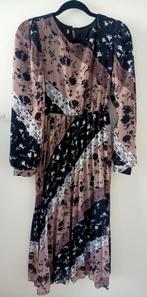 Lange jurk met print, Zwart, Ophalen of Verzenden, Zo goed als nieuw, Maat 36 (S)