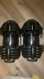Dumbbelss 40kg perstuk verstelbaar, Sport en Fitness, Fitnessmaterialen, Ophalen of Verzenden, Zo goed als nieuw
