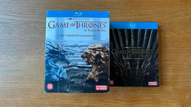 Game of Thrones complete serie - bluray, Cd's en Dvd's, Blu-ray, Zo goed als nieuw, Tv en Series, Boxset, Ophalen of Verzenden