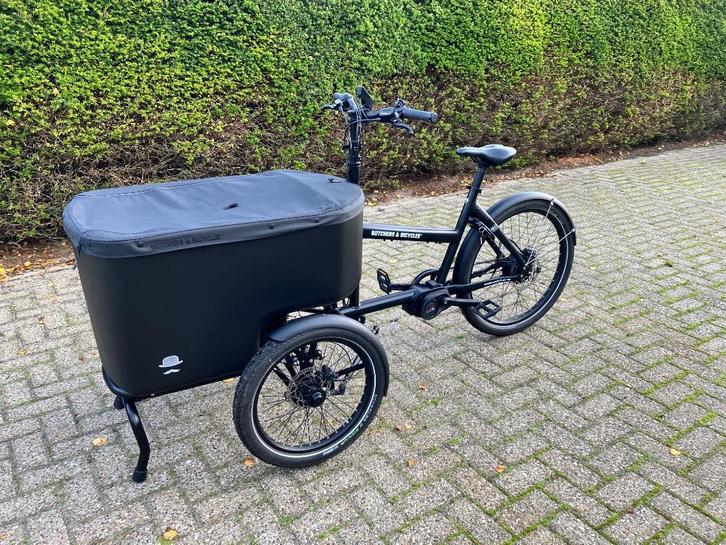 Butcher & Bicycles elektrische bakfiets, Fietsen en Brommers, Fietsen | Bakfietsen, Zo goed als nieuw, Overige merken, Goederen