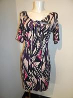 Diane von Furstenberg zijde jurk kleurrijke print abstract, Maat 38/40 (M), Overige kleuren, Verzenden, Dvf