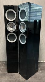 KEF R500 “HOOGWAARDIGE” smalle zuilen speakers “TOP STAAT”!, Overige merken, Front, Rear of Stereo speakers, Ophalen of Verzenden