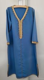 Kastopruiming: Blauwe kaftan met Gouden Details maat 104/110, Ophalen of Verzenden, Zo goed als nieuw