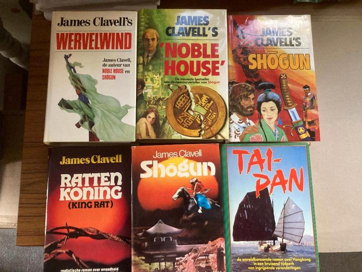 T. K. James Clavell Wervelwind, Boeken, Romans, Gelezen, Wereld overig, Ophalen of Verzenden