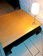 Opiumtafel, Huis en Inrichting, Tafels | Salontafels, Ophalen, Gebruikt, 100 tot 150 cm, Teakhout