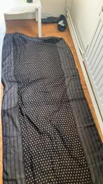 Zwart witte  sjaal. 82 bij 202 cm, Kleding | Dames, Mutsen, Sjaals en Handschoenen, Ophalen of Verzenden, Zo goed als nieuw, Maat 46/48 (XL) of groter