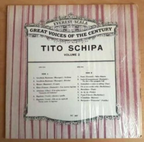 Great Voices Of The Century - Tito Schipa - Volume Two, Cd's en Dvd's, Vinyl | Klassiek, Zo goed als nieuw, Opera of Operette