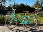 Veloretti dames fiets caféracer 28” mint basil mand axa slot, Fietsen en Brommers, 50 tot 53 cm, Ophalen, Zo goed als nieuw, Overige merken
