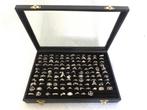 129 stuks (925/1000) sterling zilveren ringen, Verzenden, Nieuw, Dame of Heer, Zilver