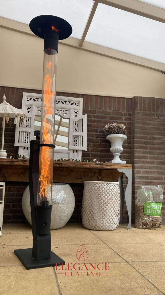 Pelletkachel terrasverwarmer heater veranda pellet kachel, Tuin en Terras, Terrasverwarmers, Nieuw, Vloer, Ophalen of Verzenden