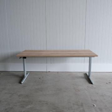 Slinger zit-zit bureau, 180x80cm, H63-88cm, Nieuw blad, BR68 beschikbaar voor biedingen