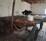 Platte wagen, Ophalen, Gebruikt