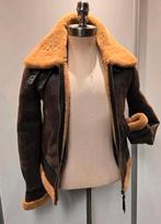 Redskins dames lammy coat pilotenjas - maat S - lamsvacht, Ophalen of Verzenden, Zo goed als nieuw, Bruin