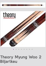 Biljartkeu theory myung woo 2, Ophalen of Verzenden, Zo goed als nieuw, Keu of Ballen