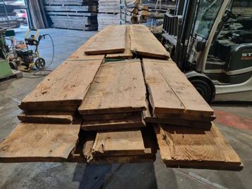 Oude Grenen Planken | Dakbeschot/Wandbekleding | 60 m2 beschikbaar voor biedingen