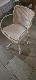 Bureaustoel, Huis en Inrichting, Bureaustoelen, Ophalen, Gebruikt, Wit, Bureaustoel