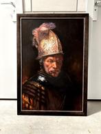 schilderij Man met gouden helm, Ophalen