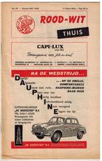 Programma Ajax - Willem 2 gespeeld in seizoen 1961 - 1962, Verzamelen, Ophalen of Verzenden, Gebruikt, Ajax, Boek of Tijdschrift