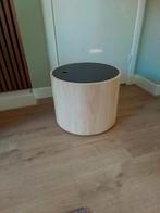 Prachtige Opbergton met Zwarte Deksel 38cm/49cm, Ophalen, Minder dan 50 cm, Rond, Nieuw