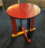 Amsterdamse school bijzettafel, Rietveldstijl, Ophalen