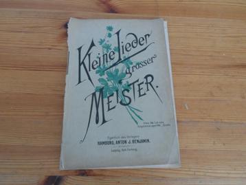 Kleine lieder grosser meister  - mathilde heitman  beschikbaar voor biedingen