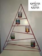 Kandelaar piramide - design - XL, 50 tot 75 cm, Nieuw, Ophalen of Verzenden, Metaal