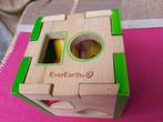 Everearth Vormenstoof Hout Groen, Kinderen en Baby's, Speelgoed | Houten speelgoed, Ophalen, Gebruikt, Overige typen