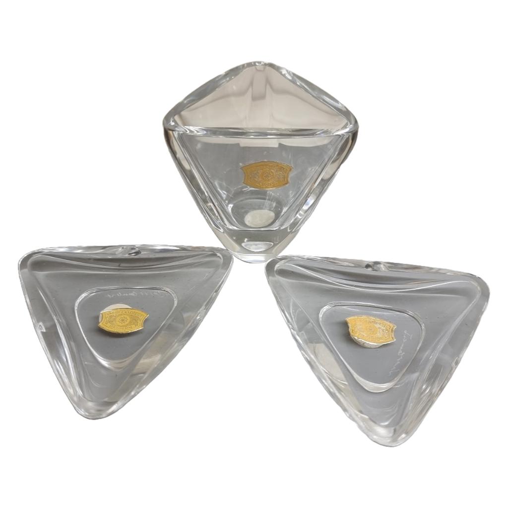 Vintage Val St. Lambert setje, Antiek en Kunst, Ophalen of Verzenden