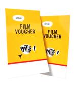 Pathé bioscoop vouchers, elke dag geldig, snel geregeld!, Twee personen, Vrijkaartje alle films