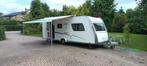 Bürstner Belcanto 560TK, 6 persoons caravan, Caravans en Kamperen, Rondzit, 7 tot 8 meter, Schokbreker, Omvormbare zithoek