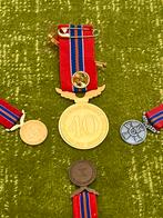 BNMO Medaille - 40 Jaar Dienst, Verzamelen, Militaria | Algemeen, Ophalen of Verzenden, Luchtmacht, Overige gebieden, Lintje, Medaille of Wings