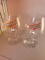 Kwaremont bierglazen set van 2 glazen, Verzamelen, Ophalen of Verzenden, Nieuw, Glas of Glazen, Overige merken