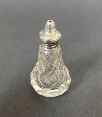Kristal met Zilver Zoutvaatje, 1909 beschikbaar voor biedingen