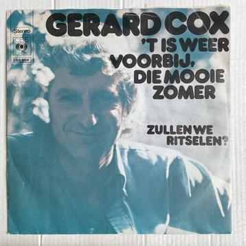 Gerard Cox - 't Is Weer Voorbij, Die Mooie Zomer beschikbaar voor biedingen