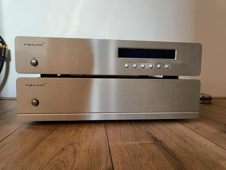 Exposure 3010S2 Eindversterker & 2010S2 DAC, Audio, Tv en Foto, Versterkers en Receivers, Zo goed als nieuw, Stereo, 60 tot 120 watt