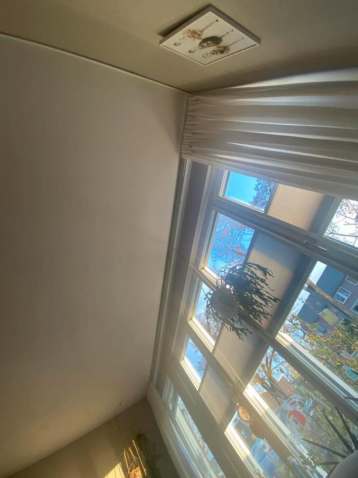 Gordijnrail - 3 rails 450cm Ikea Vigda, Huis en Inrichting, Stoffering | Gordijnen en Lamellen, Gebruikt, Minder dan 100 cm, 200 cm of meer