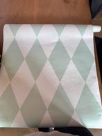 Ferm Living Harlequin wieber behang reststuk, Huis en Inrichting, Stoffering | Behang, Ophalen of Verzenden, Minder dan 10 m²